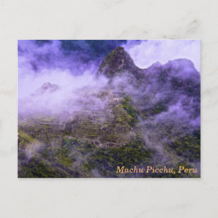 Machu Picchu, Peru Postcard