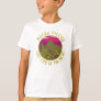 Machu Picchu Peru Retro Distressed Circle T-Shirt