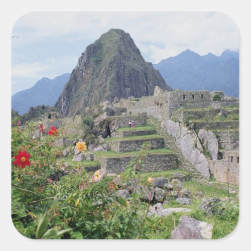 Machu Picchu Peru Square Sticker
