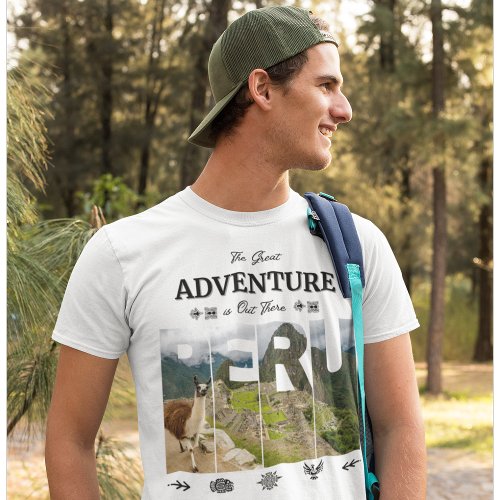 Machu Picchu Peru T_Shirt  Cusco Inca Andes