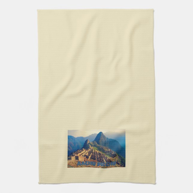 Machu Picchu Peru Towel (Vertical)
