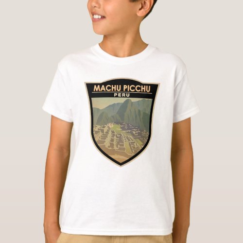 Machu Picchu Peru Travel Art Vintage T_Shirt