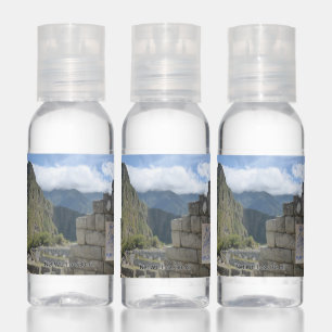 Machu Picchu Peru Travel Bottle Set Hand Sanitizer