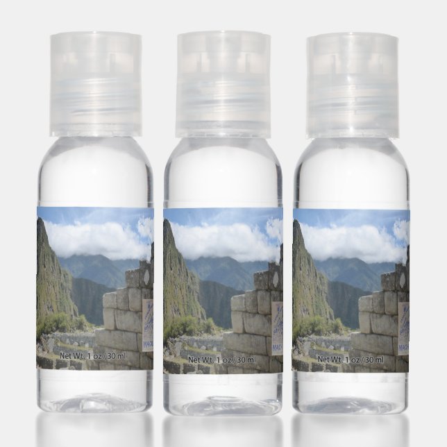 Machu Picchu Peru Travel Bottle Set Hand Sanitizer (Set)