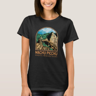 Machu Picchu Peru Vintage Emblem T-Shirt