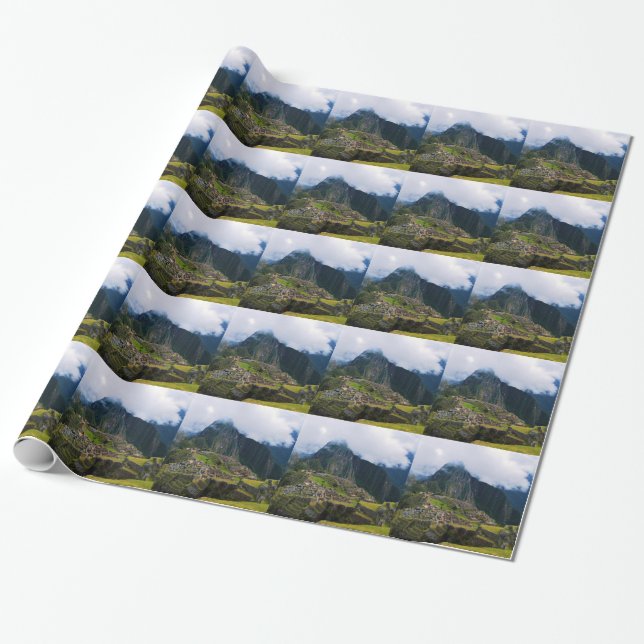 Machu Picchu, Peru Wrapping Paper (Unrolled)