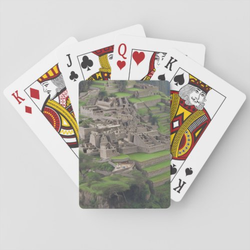 Machu Picchu Playing Cards
