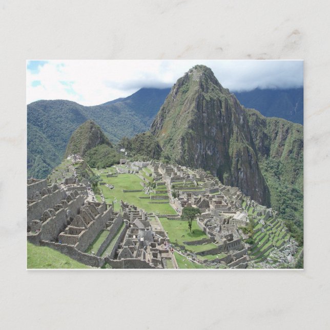 Machu Picchu Postcard (Front)