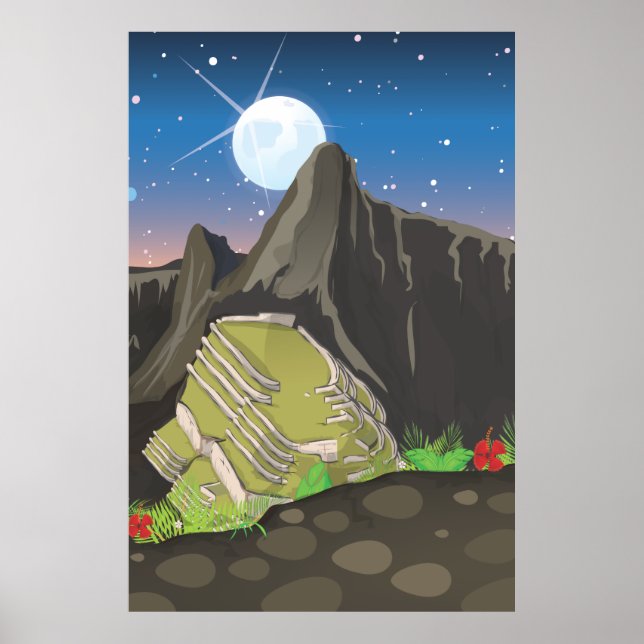 Machu Picchu Poster (Front)