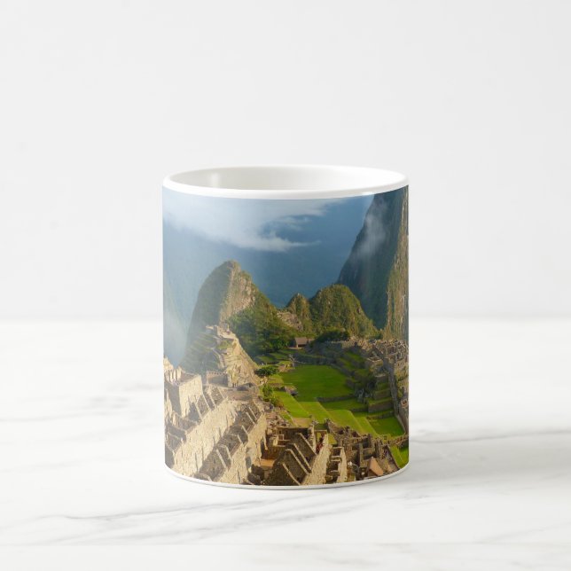 Machu Picchu ruins Color Morph Mug (Center)