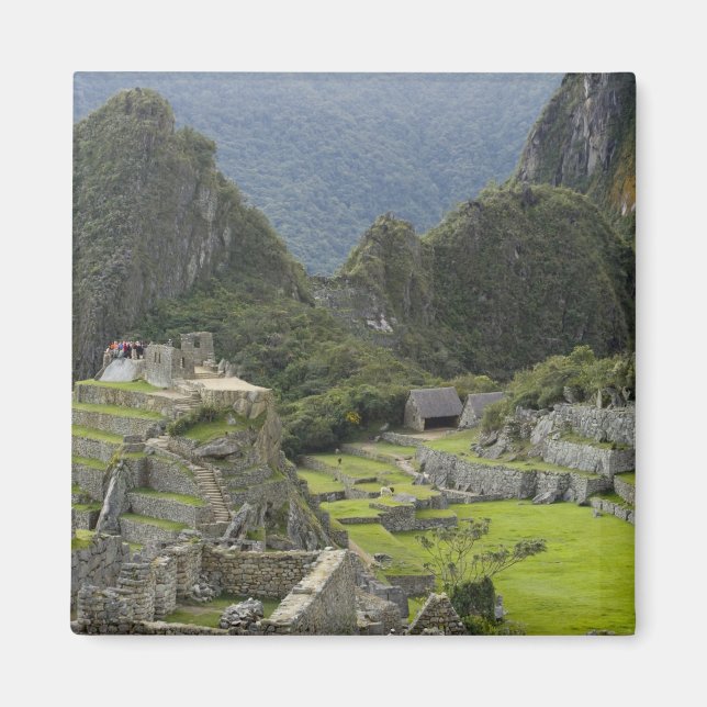 Machu Picchu, ruins of Inca city, Peru. 2 Magnet (Front)