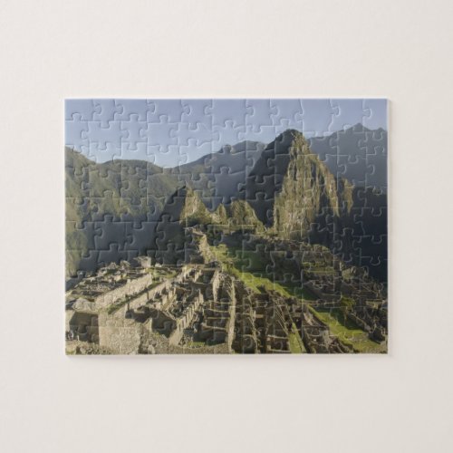 Machu Picchu ruins of Inca city Peru Jigsaw Puzzle
