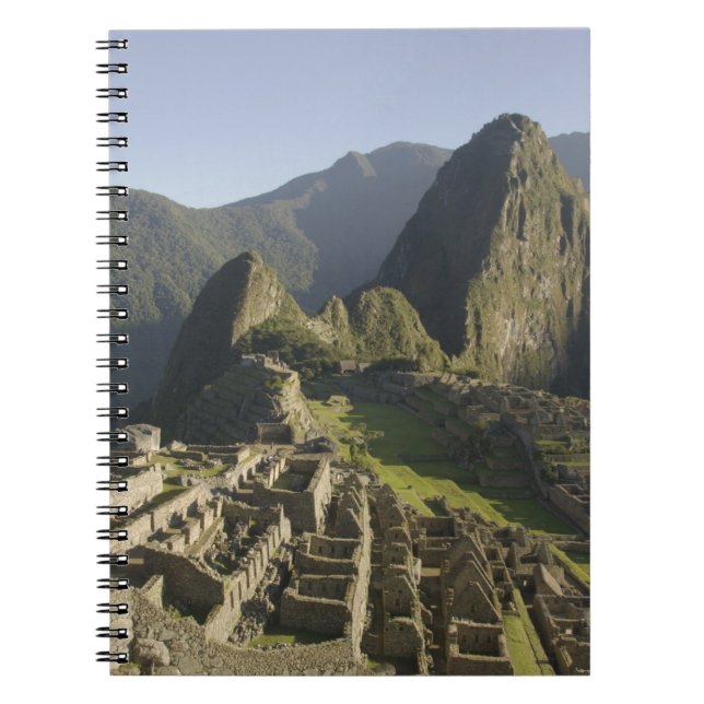 Machu Picchu, ruins of Inca city, Peru. Notebook (Front)