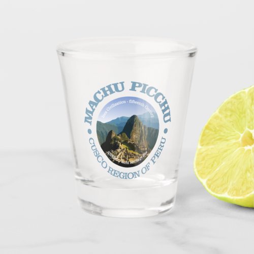 Machu Picchu Shot Glass