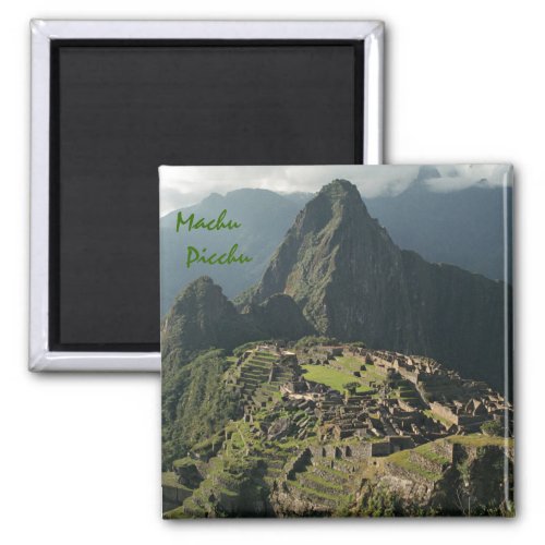 Machu Picchu Souvenir Refigerator Magnet