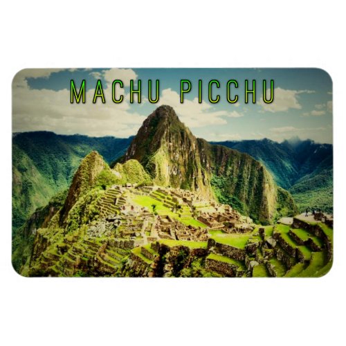Machu Picchu stylized Magnet
