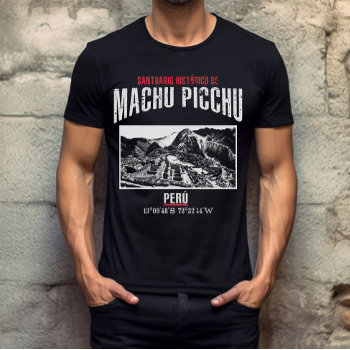 Machu Picchu T-shirt by KDRTRAVEL at Zazzle