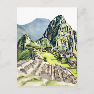 Machu Picchu: The Timeless Citadel Postcard
