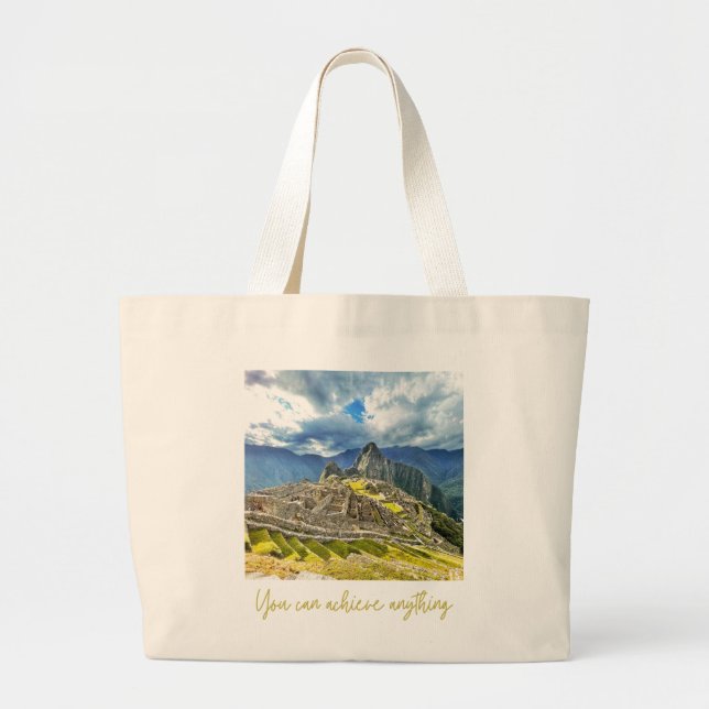 Machu Picchu Tote Bag (Front)