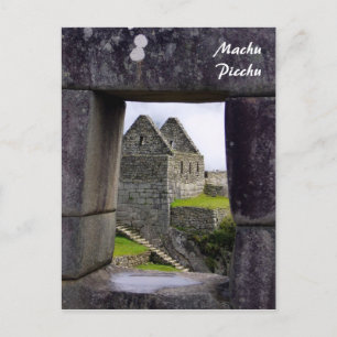 machu square postcard