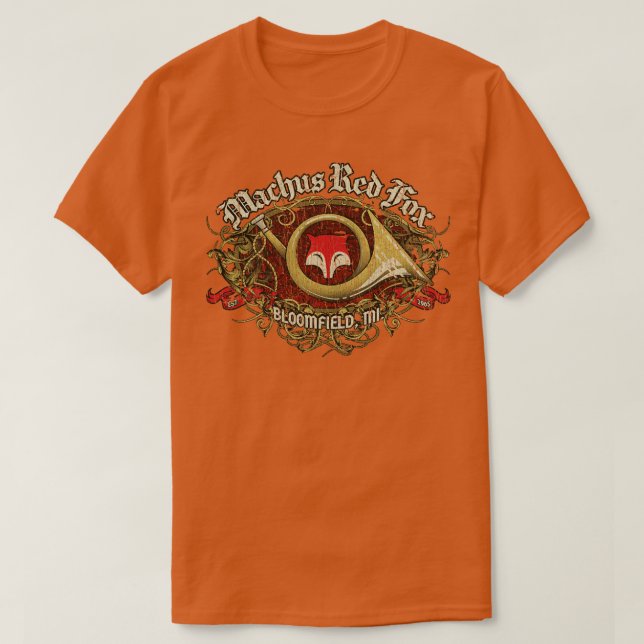 Machus Red Fox 1965 T-Shirt (Design Front)