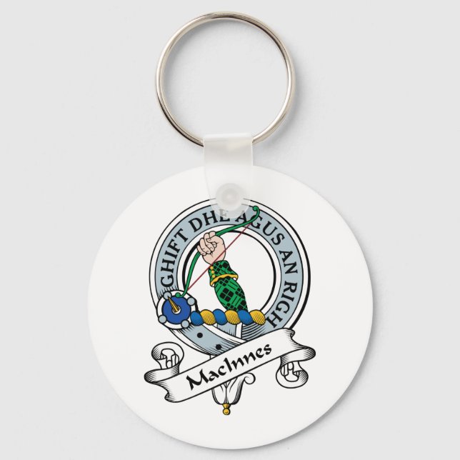 MacInnes Clan Badge Keychain (Front)