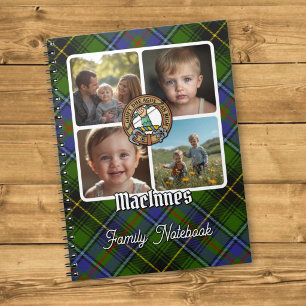 MacInnes Family Photo Collage Notebook