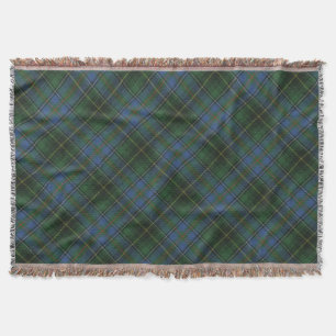 MacInnes Hunting A Original Scottish Tartan Throw Blanket