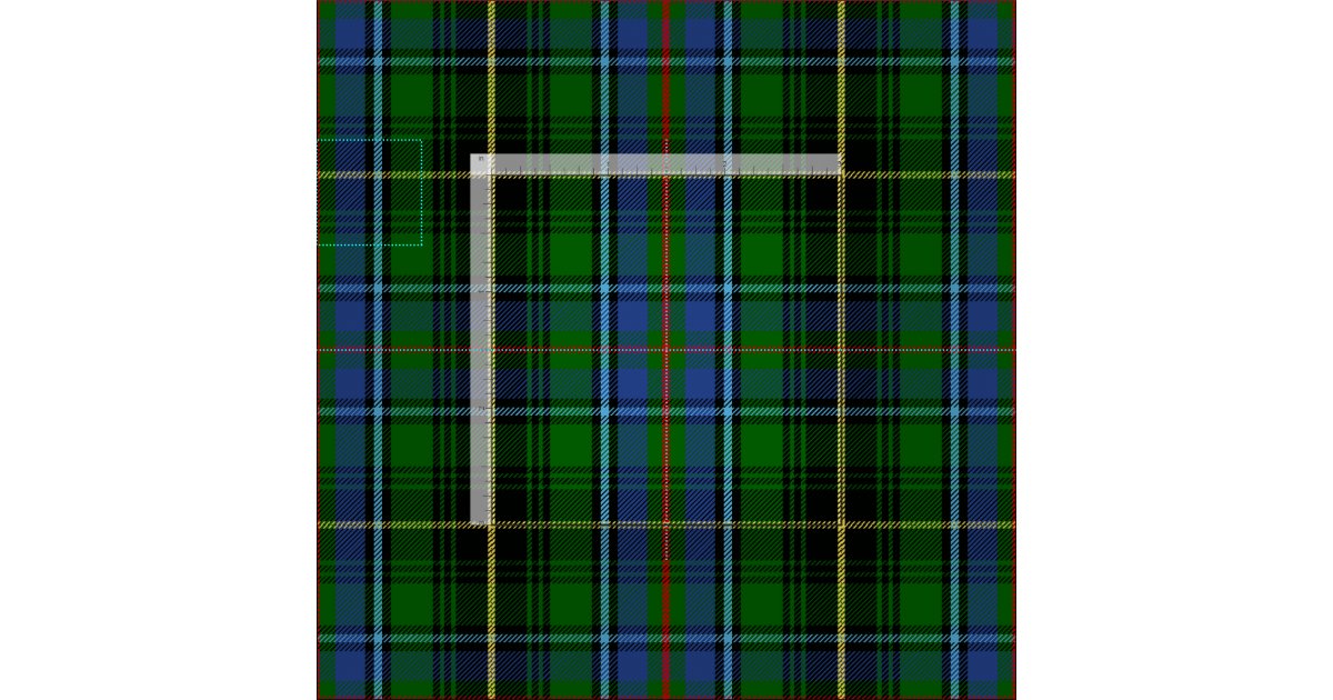 MacInnes Ancient Tartan T-Shirt Half of Me - Cross Style main image 1