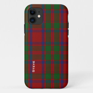 MacIntosh Clan Tartan Plaid iPhone 11 Case