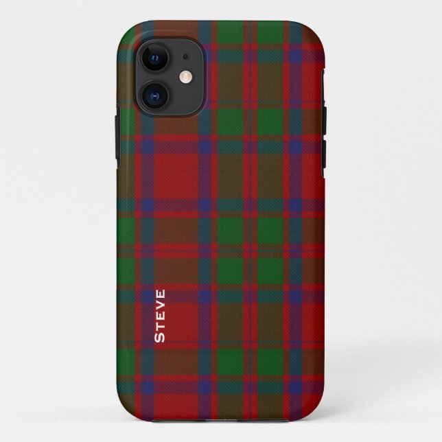 MacIntosh Clan Tartan Plaid Case-Mate iPhone Case (Back)