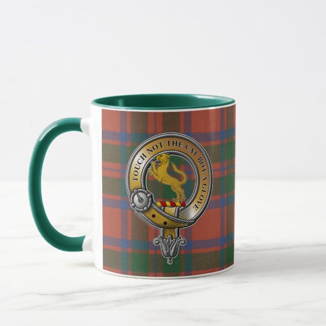 MacIntosh Tartan & Badge Mug (Left)