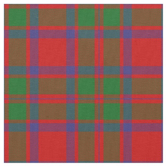 MacIntosh Tartan Print Fabric (Close Up)