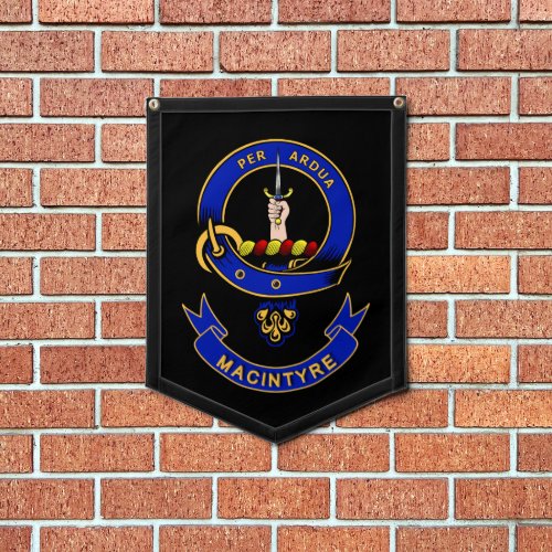 MacIntyre Clan Badge Banner   Pennant