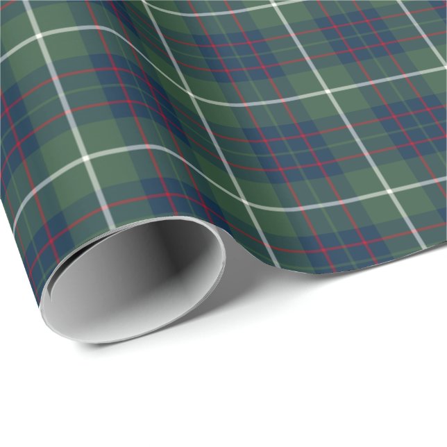 MacIntyre Clan Hunting Tartan Wrapping Paper (Roll Corner)