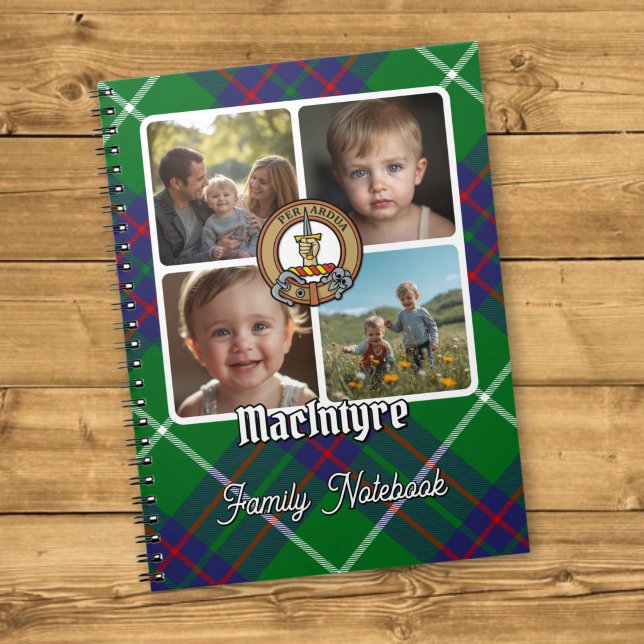 MacIntyre Family Photo Collage Notebook (Creator Uploaded)