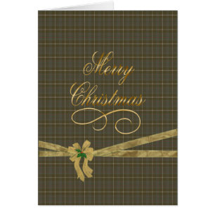 MacIntyre Hunting Weathered Tartan Christmas Cards