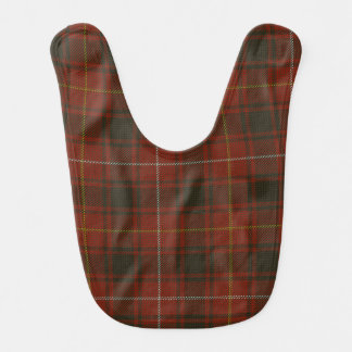 MacIver Clan Tartan Baby Bib