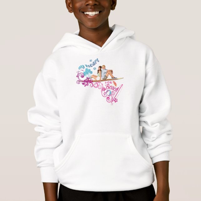 Mack & Brady - My Heart is at the Beach Hoodie (Front)