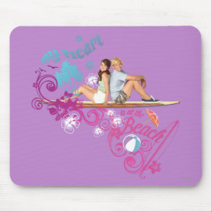 Mack & Brady - My Heart is at the Beach Mouse Pad