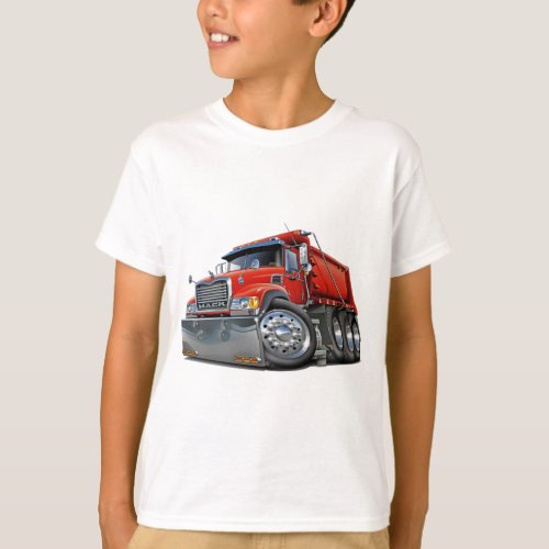 Mack Dump Truck Red T_Shirt