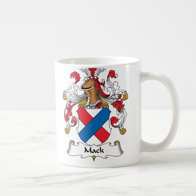 Mack Family Crest Coffee Mug (Right)