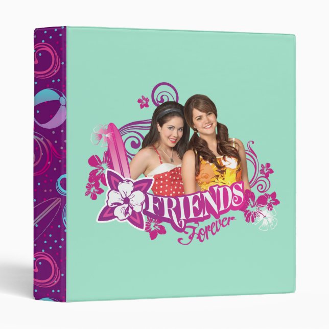 Mack & Lela - Friends Forever 3 Ring Binder (Front/Spine)