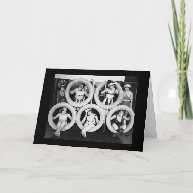 Mack Sennett Bathing Beauties 1922 Card (Front)