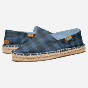 MacKay Blue Ancient Original Scottish Tartan Espadrilles