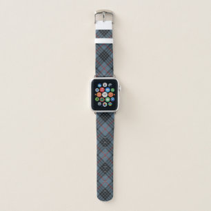 MacKay Blue Scottish Clan Tartan Plaid Apple Watch Band
