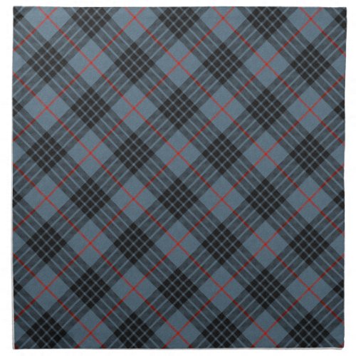 MacKay Blue Scottish Tartan Clan Plaid Cloth Napkin
