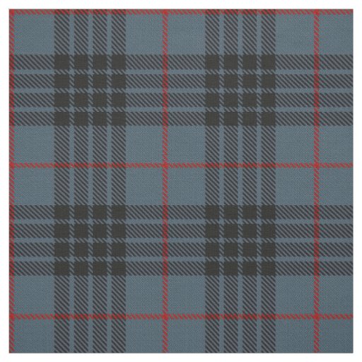 MacKay Blue Tartan Fabric