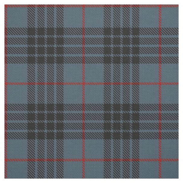 MacKay Blue Tartan Crest Sweatshirt