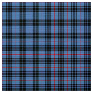 MacKay Blue Tartan Fabric